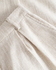 Cala Hør Bukser - Beige
