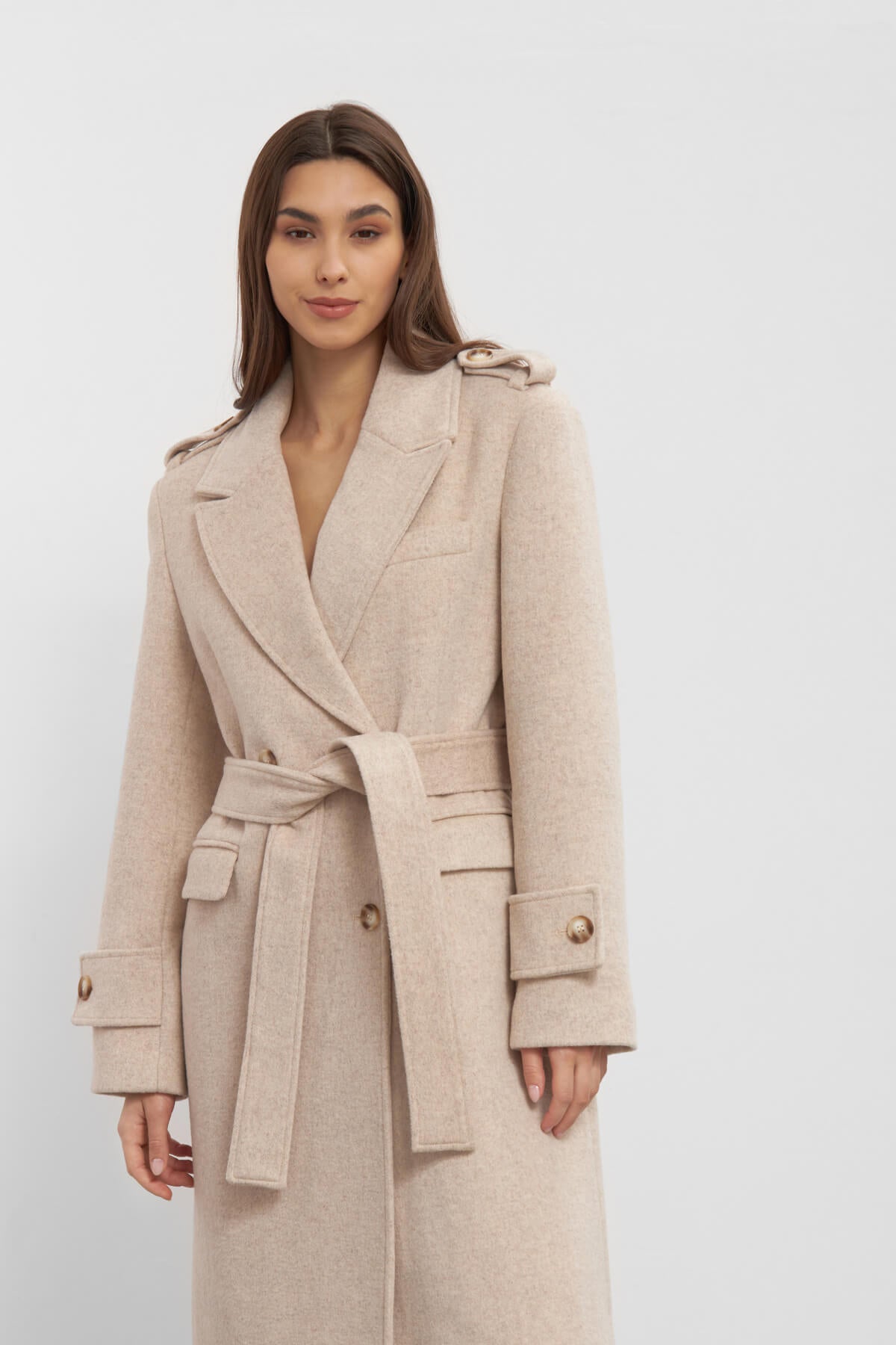 Beige coat online