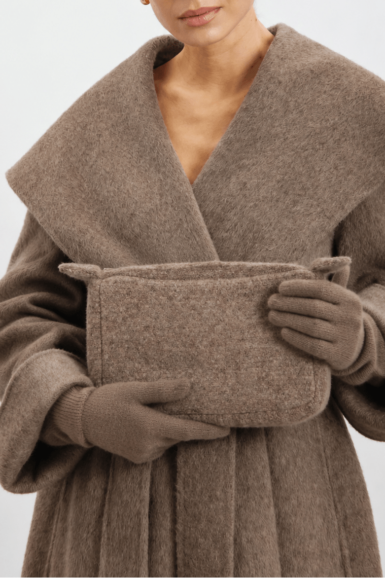 Elba Clutch - Brun