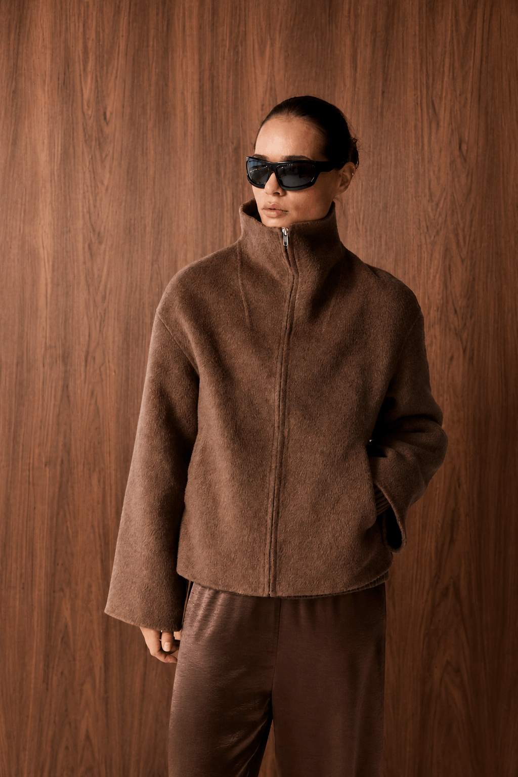 Alba Jacket - Brown