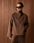 Alba Jacket - Brown