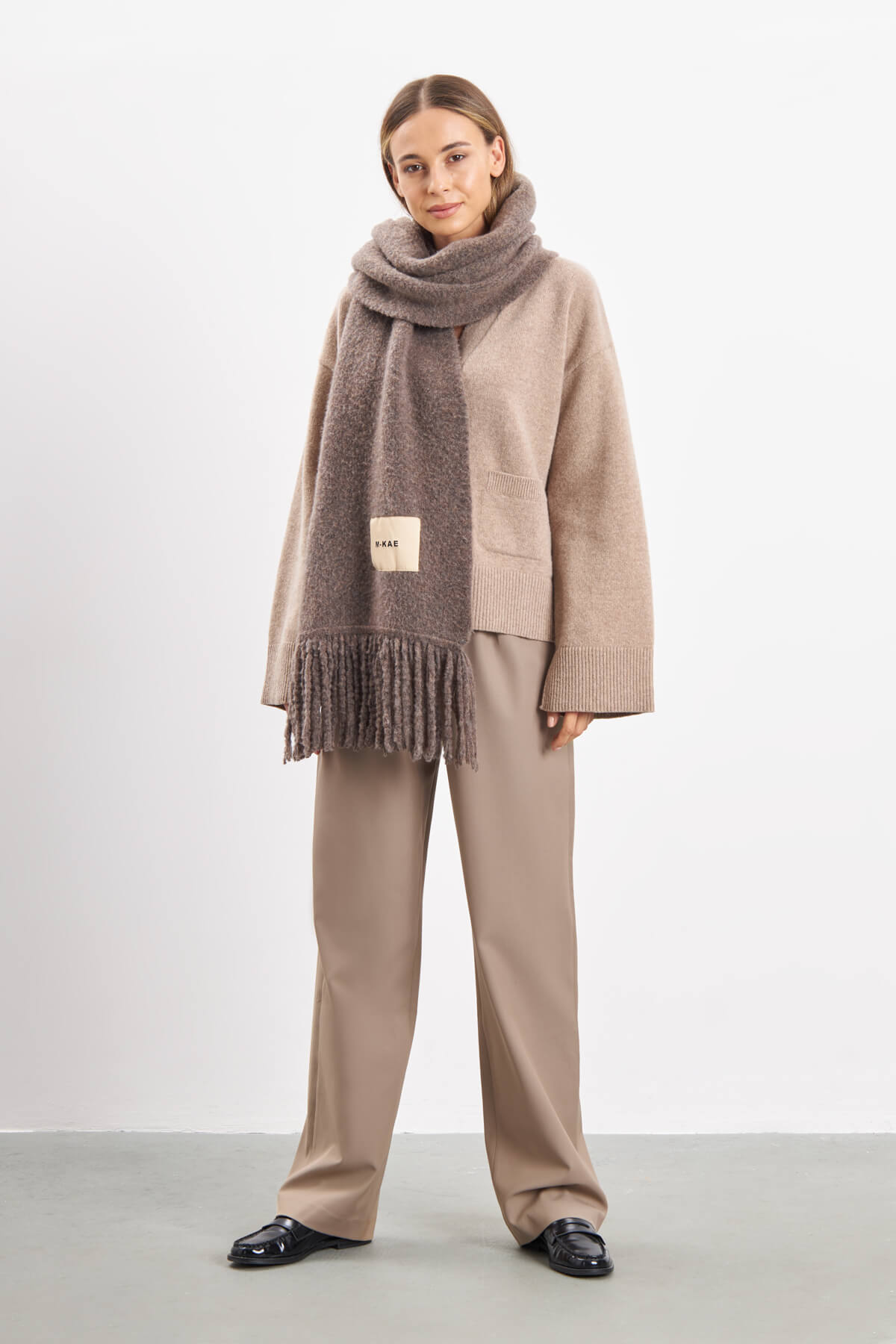 Carmel Scarf - Brown