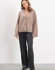 Emery Cardigan - Brun