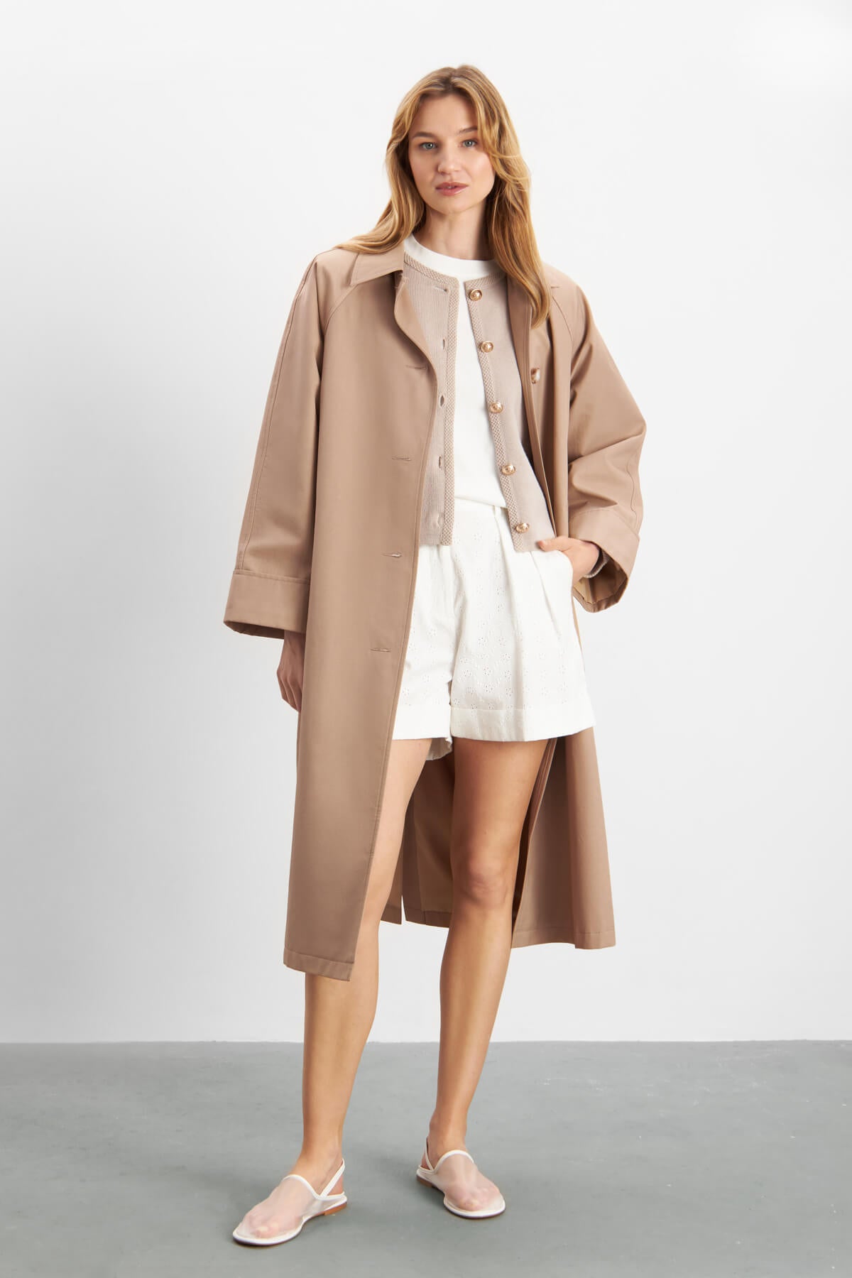 Sienna Cardigan - Beige