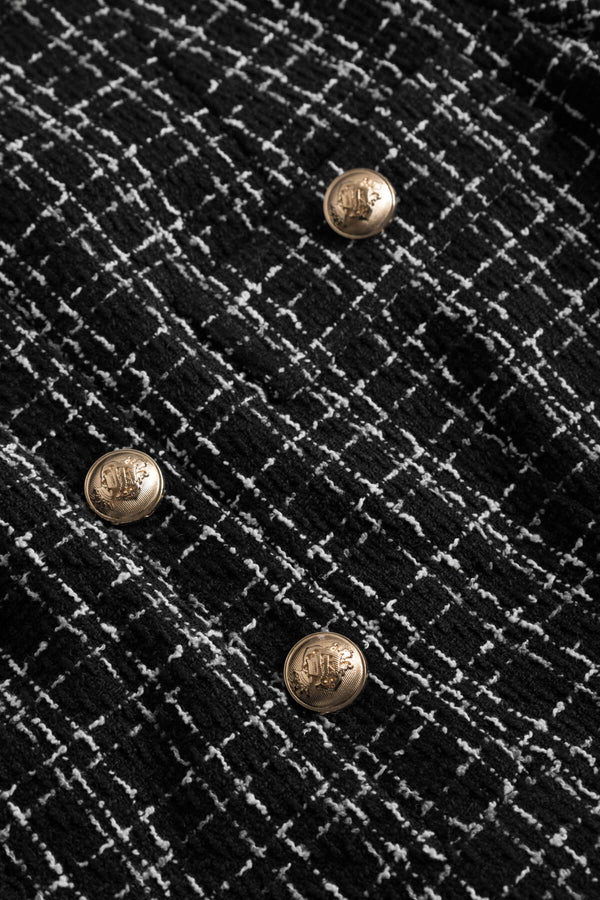 Taylor Boucle Dress - Black