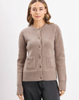 York Cardigan - Brun